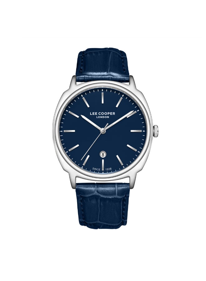 Lee Cooper Men's LEATHER Analog Watch LC08248.399 - 41 mm - Image 1